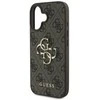 Guess 4G Big Logo Apple iPhone 16 – dėklas telefonui rudos spalvos