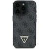Guess Leather 4G Triangle Strass MagSafe Apple iPhone 16 Pro Max – dėklas telefonui juodos spalvos