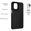 Dėklas FIXED Zadní pogumovaný kryt Story pro Motorola Moto G55 5G černý