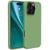 Dėklas Telforceone Etteri Silicone Apple iPhone 16 Pro 6,3" šviesiai žalios spalvos