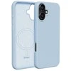 Dėklas Telforceone Etteri Silicone Mag Apple iPhone 16 6,1" žydros spalvos