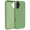Dėklas Telforceone Etteri Silicone Mag Apple iPhone 16 6,1" šviesiai žalios spalvos