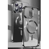 Swissten Clear Jelly Magstick metalinis dėklas, skirtas Apple iPhone 16 Pro