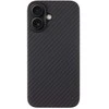 Dėklas Tactical MagForce Aramid skirtas Apple iPhone 16 juodos spalvos