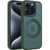 Dėklas Tactical MagForce Hyperstand dangtelis Apple iPhone 15 Pro miško žalia