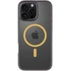 Tactical MagForce Hyperstealth 2.0 dėklas telefonui iPhone 16 Pro Max juodos ir geltonos spalvos
