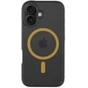 Tactical MagForce Hyperstealth 2.0 dėklas telefonui Apple iPhone 16 juodos ir geltonos spalvos