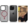 Tactical MagForce Hyperstealth 2.0 dėklas telefonui Apple iPhone 16 Pro juodos ir raudonos spalvos