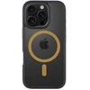 Tactical MagForce Hyperstealth 2.0 dėklas telefonui Apple iPhone 16 Pro juodos ir geltonos spalvos