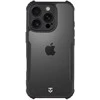 Tactical Quantum Stealth dėklas skirtas Apple iPhone 16 Pro skaidrus ir juodos spalvos