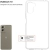 TPU gelio dėklas FIXED Story, skirtas Motorola Moto G06/Power, skaidrus