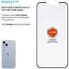 Fixed FIKSUOTAS itin patvarus grūdintas stiklas su apsauga nuo dulkių ir AR sluoksniu, skirtas Apple iPhone 1