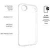 Itin plonas TPU gelio dėklas FIXED Story Slim, skirtas Apple iPhone Air, 0.6 mm, skaidrus