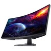Monitorius Dell LCD S3422DWG/ 34 " / VA / WQHD / 1800R lenktas ekranas / 3440x1440 / 21:9 / 400 cd/m² / 2 ms reakcijos laikas / Reguliuojamas pasvirimas ir aukštis / Juodas / 210-AZZE