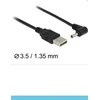 Delock kabelis USB maitinimas > DC 3,5 x 1,35 mm kištukas 90° 1,5 m