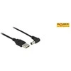 Delock Kabelis USB Power > DC 5,5 x 2,1 mm Stecker 90° 1,5 m