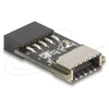 Adapteris USB Delock Delock USB 2.0 Adapteris Pfostenbuchse zu intern USB Typ-E Key A Buchse