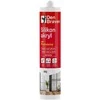 Den Braven Silicone Acrylic, 280ml, baltas