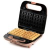 Vaflinė DOMO 2 viename vaflių keptuvė DO1106C