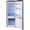 Šaldytuvas DOMO DO91706R Retro fridge-šaldiklis bottom 147/44 l, juodas