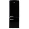 Šaldytuvas DOMO DO91706R Retro fridge-šaldiklis bottom 147/44 l, juodas