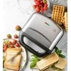 Sumuštinių keptuvas Keptuvas Domo DOMO DO9290C opiekacz sumuštinių 3w1 inox