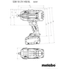 Smūginis veržliasūkis Metabo SSW 18 LTX 550 BL; 18 V (be akumuliatoriaus ir pakrovėjo)