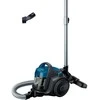 Bosch | Dulkių siurblys | BGS05A220 | Be maišelio | Dulkių talpa 1,5 l | Pilkas/Mėlyna