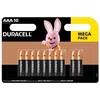 Duracell Basic alkaline batteries, 10 pcs (AAA)