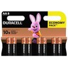 Duracell Basic alkaline batteries, 8 pcs (AA)