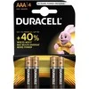 Duracell Basic šarminės baterijos, 4 vnt. (AAA)