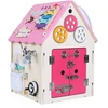 2Kids Toys 2Kids Žaislai Veiklos lenta Namelis rožinis
