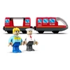 Dve Deti 2Kids Toys elektrinis miesto traukinys, raudona