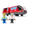 Dve Deti 2Kids Toys elektrinis miesto traukinys, raudona