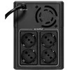 EATON 5E 1600 USB DIN G2 1600VA 900W Pridėtas įėjimo laidas 4 Schuko