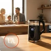 mPTech Sp. su o.o. Huslog glass virdulys wit touch panel juodas 1,7L 2200W