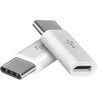 Adapteris USB Emos SM7023 USB-C - MicroUSB Baltas (SM7023)