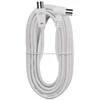 Emos Antenna coaxial cable shielded 10m - angle fork