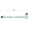 Emos Antenna coaxial cable shielded 15m - angle fork