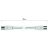Emos Antenna coaxial cable shielded 15m - straight fork
