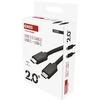 EMOS Charging and Data Cable 2.0 USB-C / USB-C, 2 m, juodas