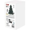 Emos Christmas paper medžio with stand, 30 cm, indoor