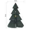 Emos Christmas paper medžio with stand, 30 cm, indoor