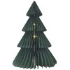 Emos Christmas paper medžio with stand, 30 cm, indoor