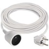 Emos Extension cable 10 m / 1 socket / baltas / PVC / 1.5 mm2