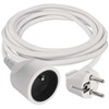 Emos Extension cable 3 m / 1 socket / baltas / PVC / 1.5 mm2