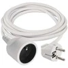 Emos Prailginimo laidas 3 m / 1 lizdas / baltas / PVC / 1,5 mm2