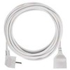 Emos Prailginimo laidas 5 m / 1 lizdas / baltas / PVC / 1,5 mm2