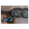 Emos Extension cable 5 m / 3 sockets / juodas / PVC / 1.5 mm2