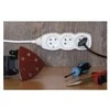 Emos Extension cable 5 m / 4 sockets / baltas / PVC / 1.5 mm2